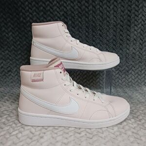 Nike Court Royale 2 Mid Women's Sneakers Light Soft Pink Shoes FD0286-600 Sz 7.5